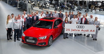 L’A4 est toujours l’Audi la plus vendue.